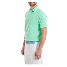 FootJoy Stretch Pique Solid pánské polo, sea glass