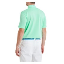 FootJoy Stretch Pique Solid pánské polo, sea glass