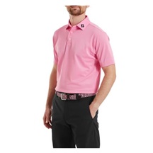 FootJoy Stretch Pique Solid pánské polo, pink pop