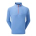 FootJoy Angled Ottoman Chill-Out pánská mikina, coastal blue