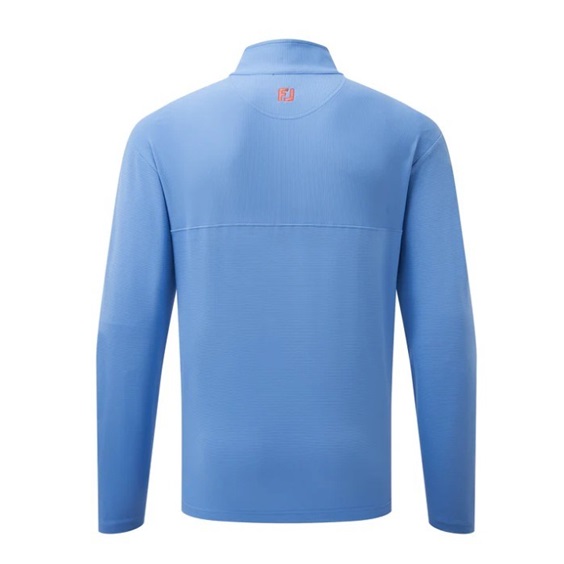 FootJoy Angled Ottoman Chill-Out pánská mikina, coastal blue