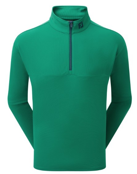FootJoy Angled Ottoman Chill-Out pánská mikina, zelená