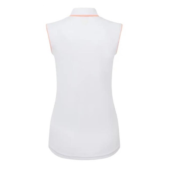 FootJoy Sleeveless dámské polo, bílé