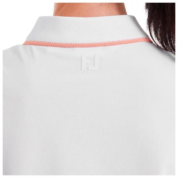 FootJoy Sleeveless dámské polo, bílé