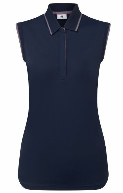 FootJoy Sleeveless dámské polo, tmavě modré