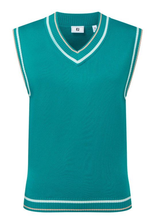 FootJoy Sweater Tank dámská vesta, tile blue