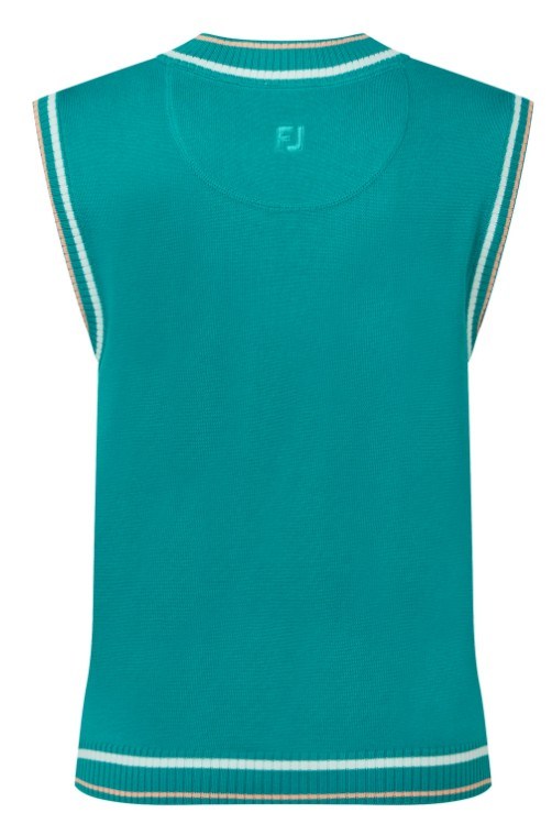FootJoy Sweater Tank dámská vesta, tile blue
