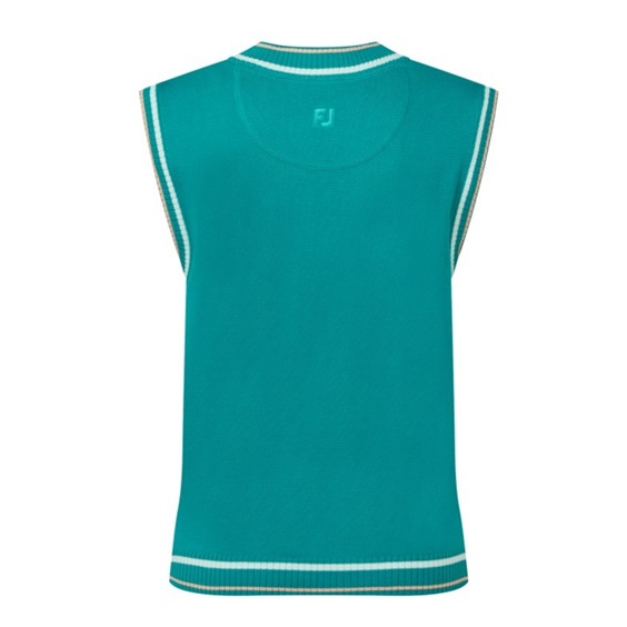 FootJoy Sweater Tank dámská vesta, tile blue