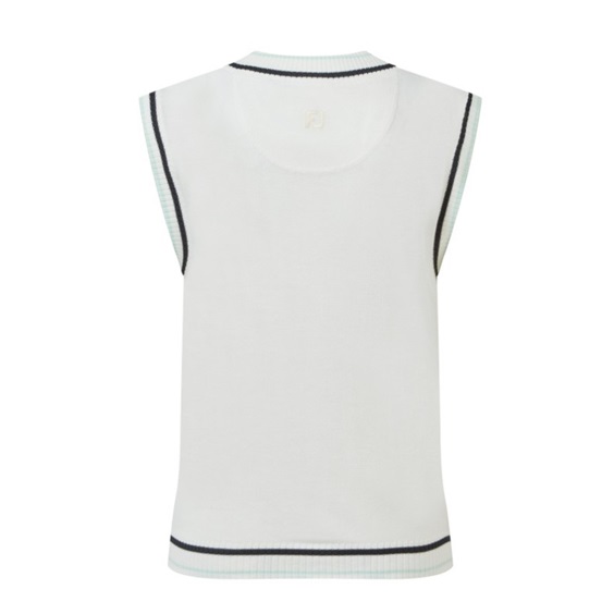 FootJoy Sweater Tank dámská vesta, bílá