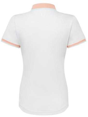 FootJoy Cap Sleeve dámské polo, bílé