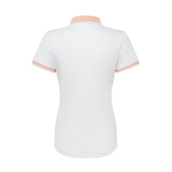 FootJoy Cap Sleeve dámské polo, bílé