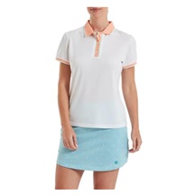 FootJoy Cap Sleeve dámské polo, bílé