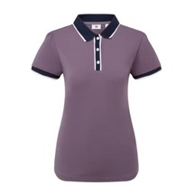 FootJoy Cap Sleeve dámské polo, dusty violet/navy
