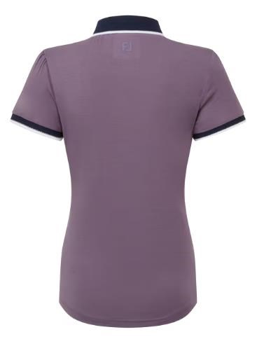 FootJoy Cap Sleeve dámské polo, dusty violet/navy