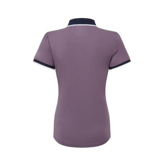 FootJoy Cap Sleeve dámské polo, dusty violet/navy
