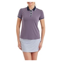 FootJoy Cap Sleeve dámské polo, dusty violet/navy