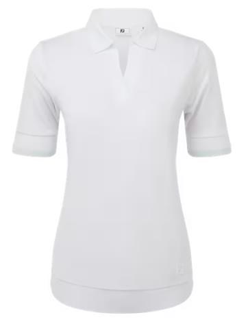 FootJoy Texture Knit dámské polo, bílé