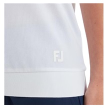 FootJoy Texture Knit dámské polo, bílé