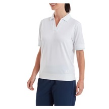 FootJoy Texture Knit dámské polo, bílé