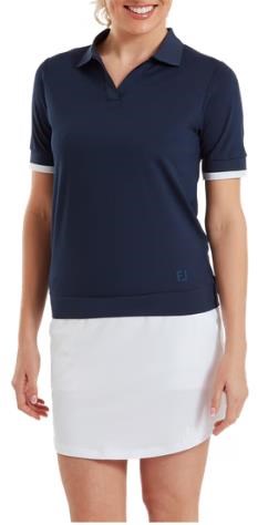 FootJoy Texture Knit dámské polo, modré