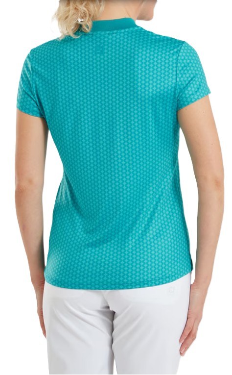 FootJoy Zip Blade dámské polo, tonal tile blue print