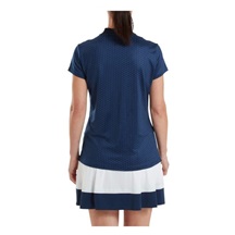 FootJoy Zip Blade dámské polo, tonal tile navy print