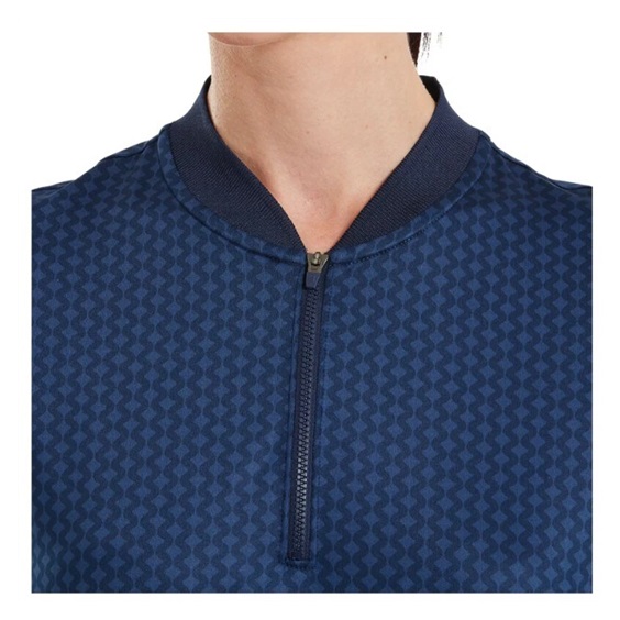 FootJoy Zip Blade dámské polo, tonal tile navy print