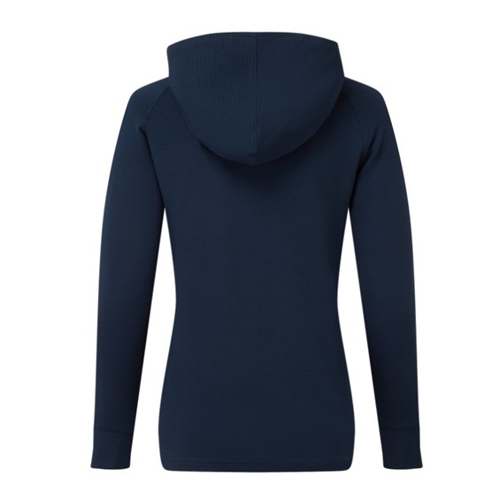 FootJoy Full-Zip Ottoman Hoodie dámská mikina, tmavě modrá