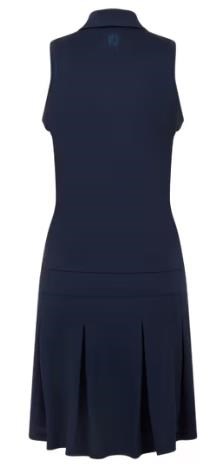 FootJoy Pleated golfové šaty, tmavě modro/bílé