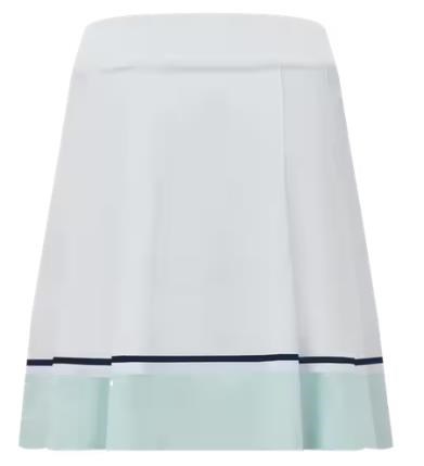 FootJoy Pleated golfová sukně, bílo/modrá