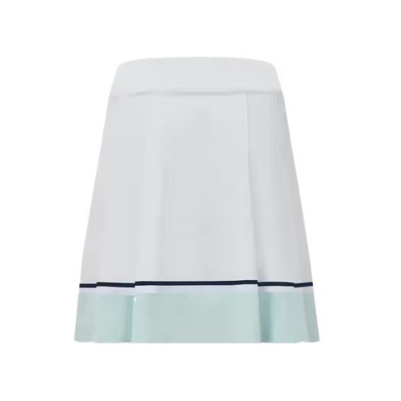 FootJoy Pleated golfová sukně, bílo/modrá