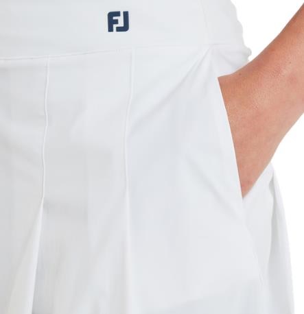 FootJoy Pleated golfová sukně, bílo/modrá