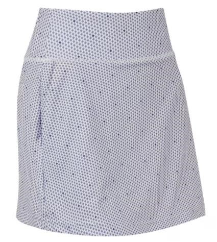 FootJoy Curve Geo Dot  Aerial golfová sukně, dusty violet/navy