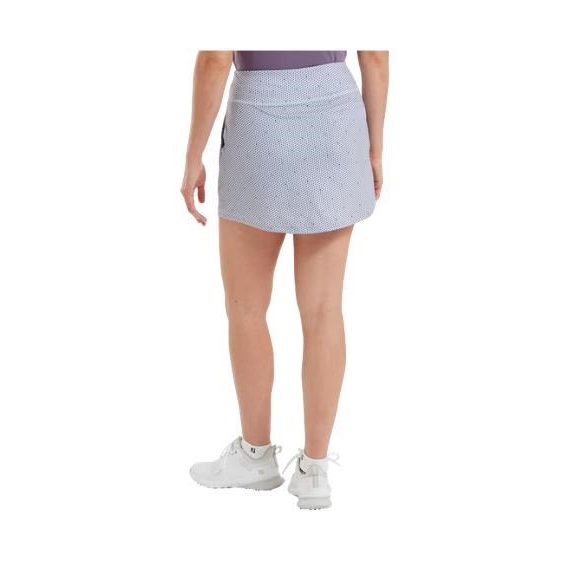 FootJoy Curve Geo Dot  Aerial golfová sukně, dusty violet/navy