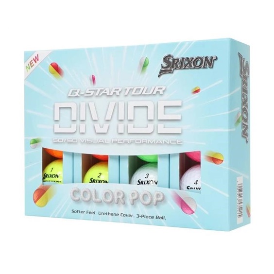 Srixon Q-Star Tour Divide 6 Multi golfové míčky