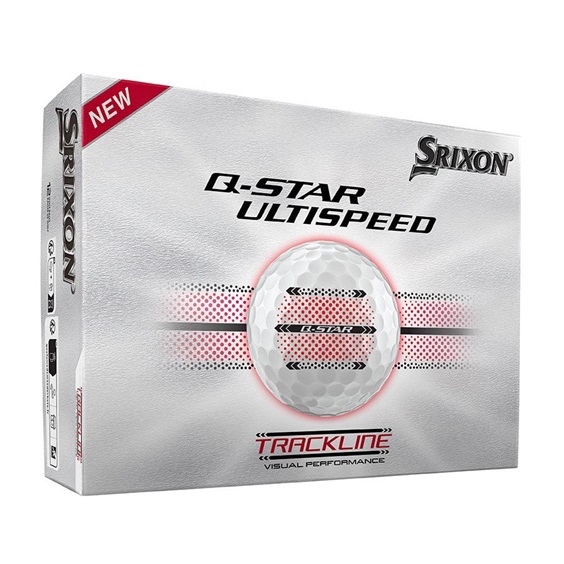 Srixon Q-Star Ultispeed Trackline golfové míčky