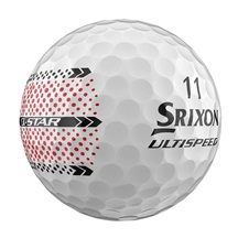 Srixon Q-Star Ultispeed Trackline golfové míčky