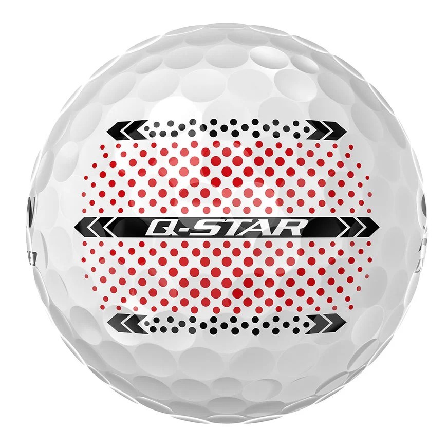 Srixon Q-Star Ultispeed Trackline golfové míčky