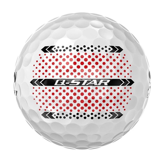 Srixon Q-Star Ultispeed Trackline golfové míčky