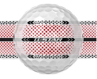 Srixon Q-Star Ultispeed Trackline golfové míčky