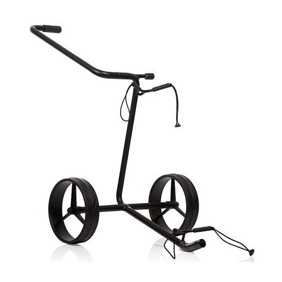 JuStar Black 2-Wheeled golfový manuální vozík