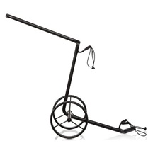 JuStar Black 2-Wheeled golfový manuální vozík