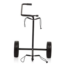 JuStar Black 2-Wheeled golfový manuální vozík
