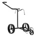 JuStar Black 3-Wheeled golfový manuální vozík