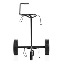 JuStar Black 3-Wheeled golfový manuální vozík