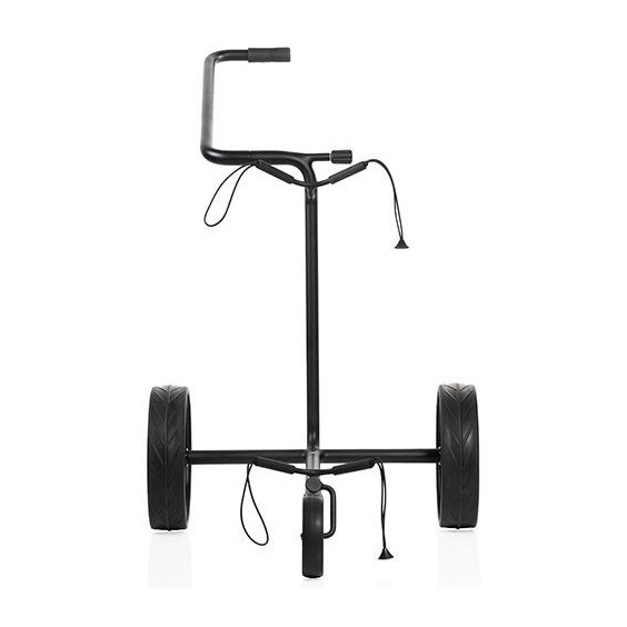 JuStar Black 3-Wheeled golfový manuální vozík