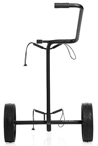 JuStar Black 3-Wheeled golfový manuální vozík