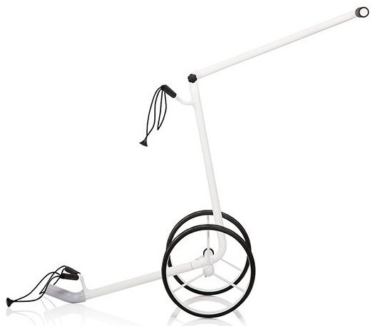 JuStar White 2-Wheeled golfový manuální vozík