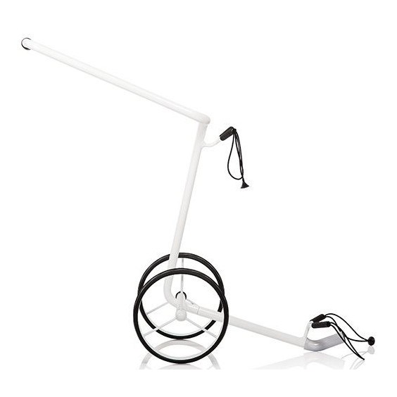JuStar White 2-Wheeled golfový manuální vozík