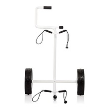 JuStar White 2-Wheeled golfový manuální vozík